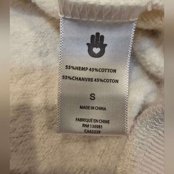 EUC Spiritual Gangster Ruby Bomber Jacket winter white, small, $148 - Picture 6 of 10